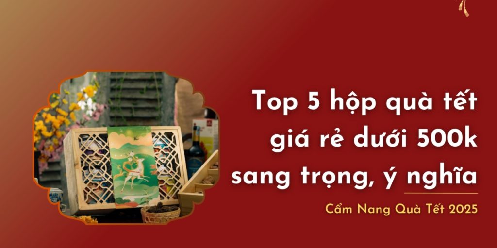 hộp quà tết dưới 500k